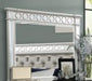 GFD Home - Symphony 5 Pc king Bed Silver - GreatFurnitureDeal