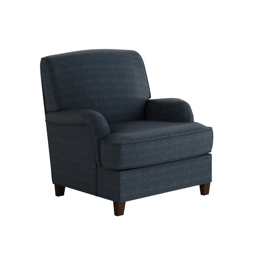 Southern Home Furnishings - Theron Indigo Accent Chair in Blue - 01-02-C Theron Indigo - GreatFurnitureDeal