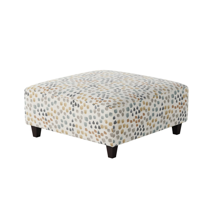 Southern Home Furnishings - Pfeiffer Canyon 38"Cocktail Ottoman in Multi - 109-C Pfeiffer Canyon