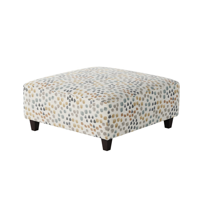 Southern Home Furnishings - Pfeiffer Canyon 38"Cocktail Ottoman in Multi - 109-C Pfeiffer Canyon - GreatFurnitureDeal