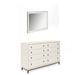 ART Furniture - Blanc 7 Piece Queen Upholstered Panel Bedroom Set in Alabaster - 289125-158-1017-7SET - GreatFurnitureDeal