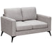 GFD Home -[VIDEO provided] [New]Modern 3-Piece Sofa Sets with Sturdy Metal Legs,Chenille Upholstered Couches Sets Including 3-Seat Sofa, Loveseat and Single Chair for Living Room Furniture Set (1+2+3 Seat) - GreatFurnitureDeal