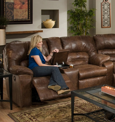 Franklin Furniture - Dakota Loveseat In Smokey - 596-L - GreatFurnitureDeal