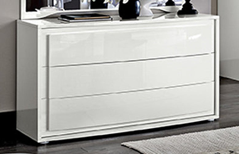 ESF Furniture - Dama Bianca Single Dresser - DAMABIANCASDRESSER - GreatFurnitureDeal