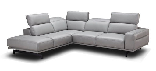 J&M Furniture - Davenport Light Grey Sectional in Left Facing - 17981-LHFC - GreatFurnitureDeal