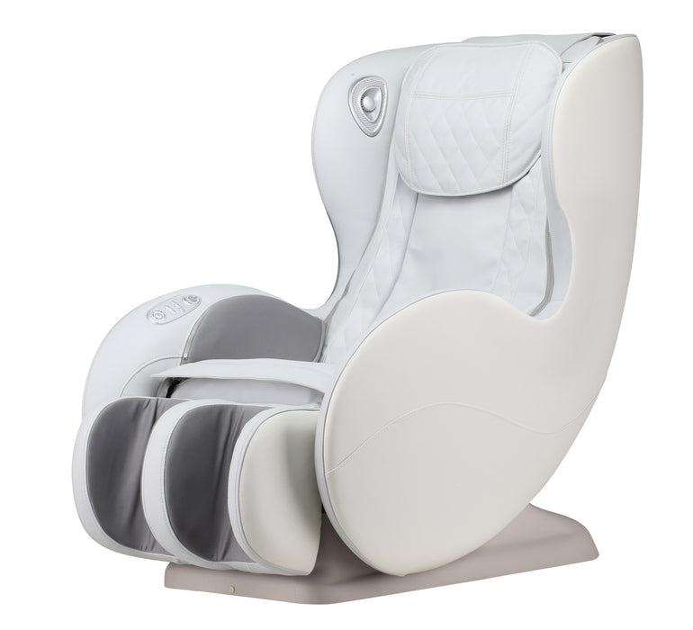 GFD Home - Massage Chairs SL Track Full Body and Recliner, Shiatsu Recliner, Massage Chair with Bluetooth Speaker-Beige - GreatFurnitureDeal