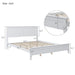 GFD Home - White Solid Wood 5 Pieces Queen Bedroom Sets(bed+nightstand*2+chest+dresser）NEW - GreatFurnitureDeal