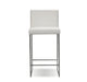 Mobital Furniture - TATE White Leatherette Counter Stool Set of 2 - DCSTATEWHIT - Front View