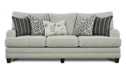 Southern Home Furnishings - Sofa in Basic Berber Grey Fabric - 4480 Basic Berber Sofa - GreatFurnitureDeal