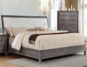 Myco Furniture - Desby Queen Bed in Gray/Ivory - DE720-Q