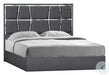 J&M Furniture - Degas Queen Bed in Charcoal - 18720Q - GreatFurnitureDeal