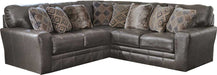 Jackson Furniture - Denali 3 Piece Left Facing Sectional Sofa with 40" Cocktail Ottoman in Steel - 4378-46-72-59-12-STEEL - GreatFurnitureDeal