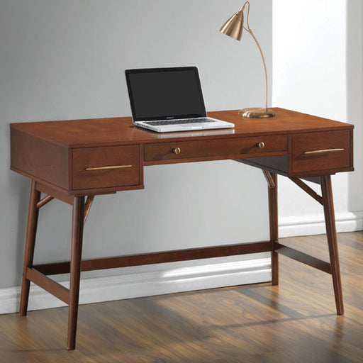 Coaster Furniture - 800744 Walnut Writing Desk - 800744 - GreatFurnitureDeal
