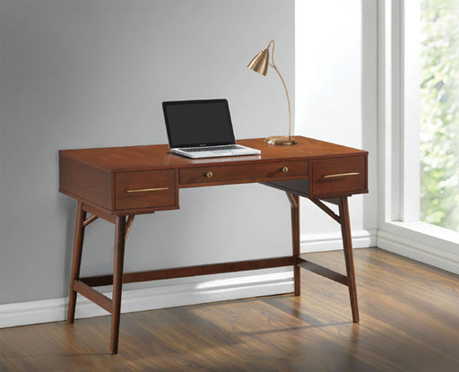Coaster Furniture - 800744 Walnut Writing Desk - 800744 - GreatFurnitureDeal