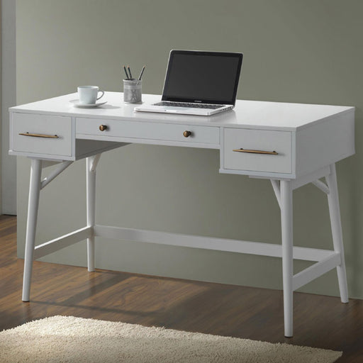 Coaster Furniture - 800745 White Writing Desk - 800745 - GreatFurnitureDeal