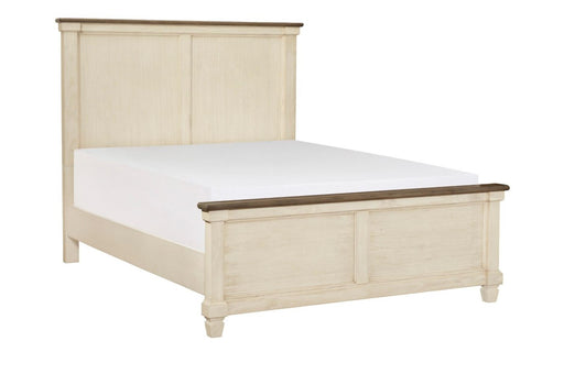 Homelegance - Weaver Queen Bed in Antique White - 1626-1* - GreatFurnitureDeal