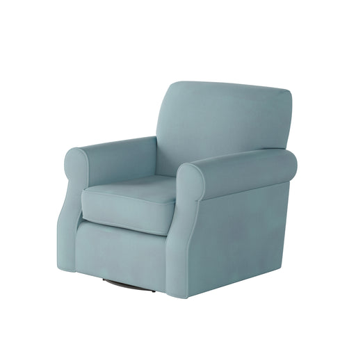Southern Home Furnishings - Bella Skylight Swivel Chair in Blue - 602S-C Bella Skylight - GreatFurnitureDeal