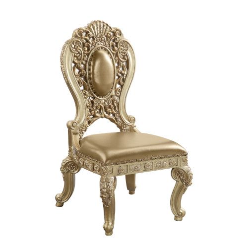 Acme Furniture - Seville Side Chair in Gold (Set of 2) - DN00458 - GreatFurnitureDeal