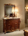 ESF Furniture - Arredoclassic Italy Donatello 4 Drawers Dresser with Mirror - DONATELLO4DDM - Dresser Mirror