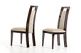 Vig Furniture - Modrest Douglas Modern Ebony and Taupe Dining Chair - VGCSCH-13009 - GreatFurnitureDeal