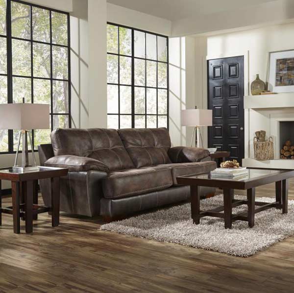Jackson Furniture - Drummond 3 Piece Living Room Set in Dusk - 4296-03-Dusk-3SET