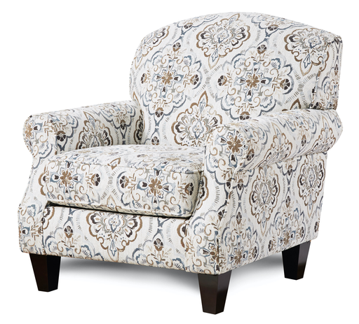 Southern Home Furnishings - 532 Glenville Cascade Accent Chair in Multi - 532 Glenville Cascade Accent Chair - GreatFurnitureDeal