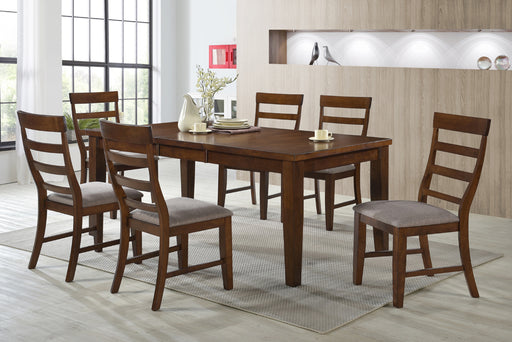 Myco Furniture - Dylan 5 Piece Dining Table Set in Cherry - DY200-T-5SET - GreatFurnitureDeal