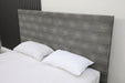 VIG Furniture - Modrest Dynasty Modern Shagreen Eastern King Bed - VGVCBD2108-GRY-BED-EK - GreatFurnitureDeal