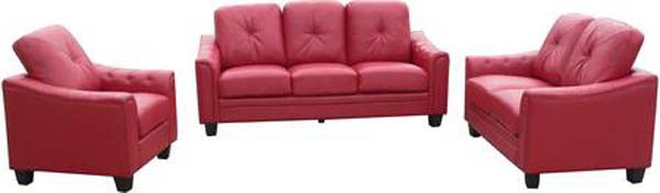 Myco Furniture - Walden Sofa in Red - 7606-RD-S