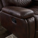 GFD Home - SECTIONAL MOTION SOFA BRWON - GreatFurnitureDeal