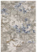 Oriental Weavers - Easton Grey/ Blue Area Rug - 7111F - GreatFurnitureDeal