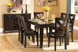 Homelegance - Crown Point 7 Piece Dining Room Set in Warm Merlot - 1372-78-7SET - GreatFurnitureDeal