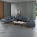 European Furniture - Cavour Loveseat in Smokey Gray - 12550-L - GreatFurnitureDeal
