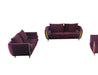 European Furniture - Sipario Vita Chair in Purple - 22561-C - GreatFurnitureDeal
