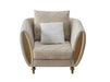 European Furniture - Sipario Vita Chair in Beige - 22562-C - GreatFurnitureDeal
