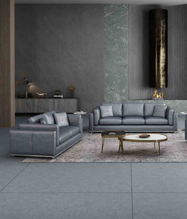 European Furniture - Picasso Sofa in Smokey Gray - 25550-S