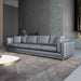 European Furniture - Picasso Oversize Sofa in Smokey Gray - 25550-4S - GreatFurnitureDeal