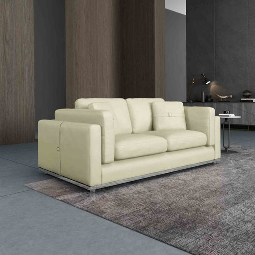 European Furniture - Picasso Loveseat in Off White - 25551-L - GreatFurnitureDeal