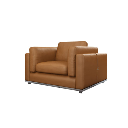European Furniture - Picasso Chair in Cognac - 25552-C - GreatFurnitureDeal