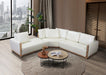 European Furniture - Skyline Sectional in Off White - 26661 - GreatFurnitureDeal