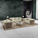European Furniture - Vogue 3 Piece Living Room Set in Taupe-Beige - 27991-3SET - GreatFurnitureDeal