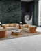 European Furniture - Vogue Chair in Beige-Cognac - 27992-C - GreatFurnitureDeal
