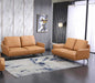 European Furniture - Tratto Loveseat in Cognac - 37457-L - GreatFurnitureDeal