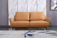 European Furniture - Tratto Loveseat in Cognac - 37457-L - GreatFurnitureDeal