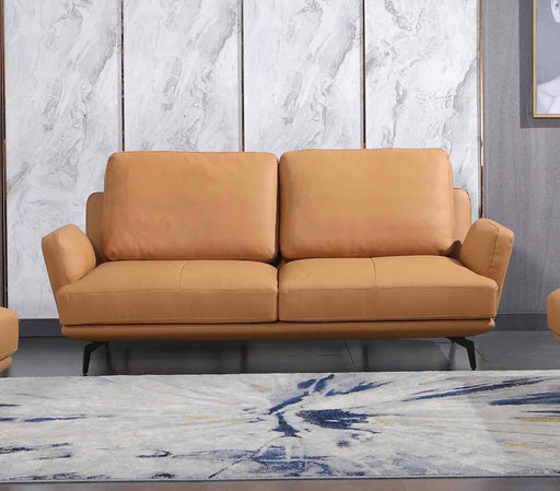 European Furniture - Tratto Sofa in Cognac - 37457-S - GreatFurnitureDeal