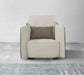 European Furniture - Makassar 3 Piece Living Room Set in Grey & Taupe - 52550-3SET - GreatFurnitureDeal