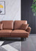 European Furniture - Galaxy Left Hand Chaise Sectional in Russet Brown - 54432L-3LHC - GreatFurnitureDeal