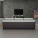 European Furniture - Noir 3 Piece Living Room Set in Grey & Chocolate - 90882-3SET - GreatFurnitureDeal