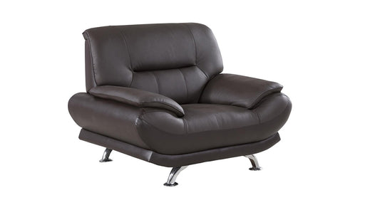 American Eagle Furniture - EK-B118 3-Piece Living Room Set in Dark Chocolate - EK-B118-DC