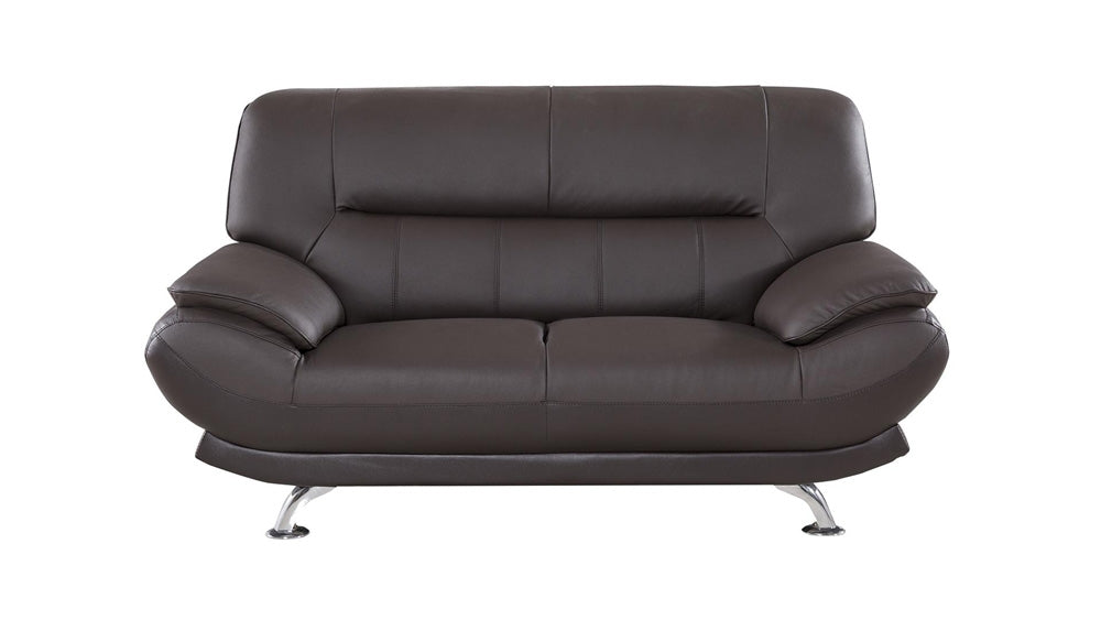 American Eagle Furniture - EK-B118 3-Piece Living Room Set in Dark Chocolate - EK-B118-DC